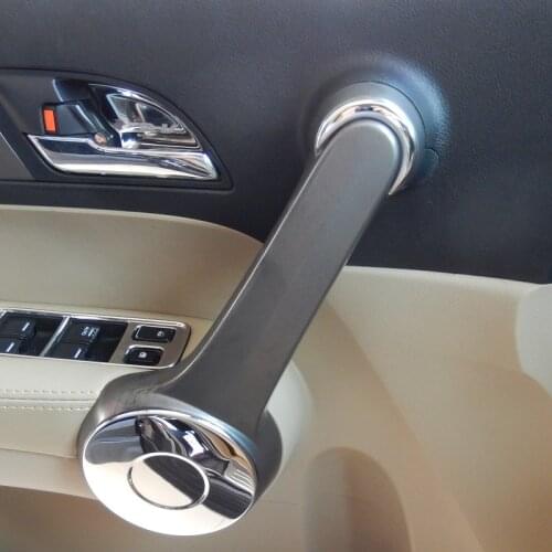 Car Door interior Handle bar grab bar cover Trim for Honda CRV CR-V 2007-2011 Car Styling Sticker