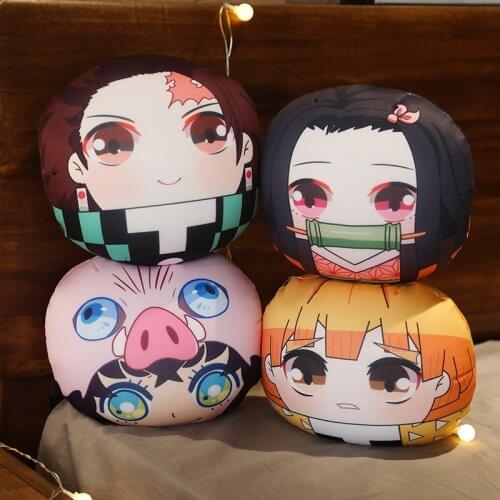 20/30cm Plush Particle Doll Cartoon Creative Hug/cushion Soft And Skin-friendly Surprise Gift Demon Slayer Plush Toys