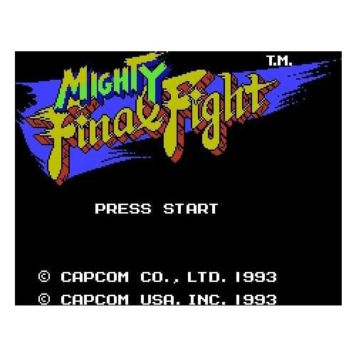 Mighty Final Fight English version 72pins 8bit Game card Drop shipping