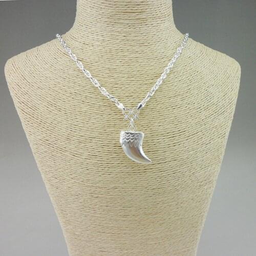 Bastiee Steampunk 999 Sterling Silver Men Pendant Teeth Luxury Jewelry Hmong Handmade Pendants Boyfriend Gift Vintage Unique