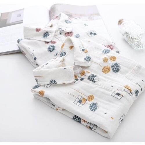 100% Cotton White Women Shirts Turn-Down Collar Soft Material Straight Printed Casual All Match Female Outwear Coats Tops