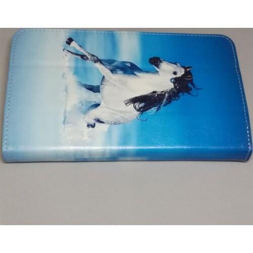 Myslc Printed Pu Leather Cover for IRBIS TZ55 7 inch Tablet Magnetic Stand Case