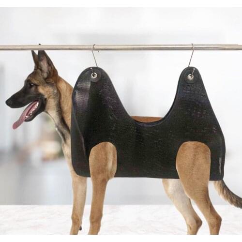 Pet Dog Grooming Hammock Trimming Bathing Bag Helper Dog Cat Soft Cushion Restraint Bag With 2 Hanging Hooks For Puppy Nail Clip