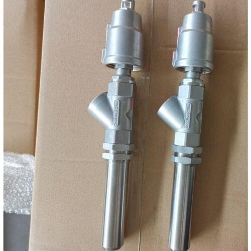 Stainless steel 304 Material anti-drip Bucket water filling valve lengthened rod direct-flow packing machine feeding nozzle