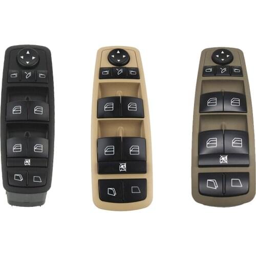 Master Window Control Panel Switch Glass Lifter Button A2518300390-C0 A2518300390-E0 For Benz GL R Class ML350 W251