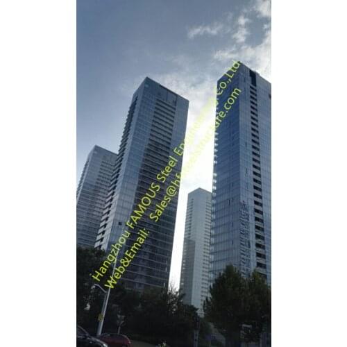 Commercial, Residential multi-storey steel buildings and high rise building contractor general China
