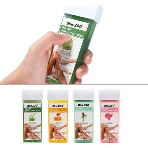 Hair Removal Cream 100g Depilatory Wax Cartridge 12 Flavor Roll-On Hot Hair Removal For Women And Men