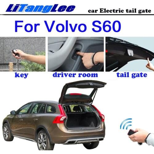 LiTangLee Car Electric Tail Gate Lift Tailgate Assist System For Volvo S60 S60L2014~2020 Remote Control Trunk Lid
