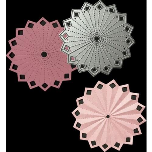 METAL CUTTING DIES CUT 3D flower die hook DIY Scrapbooking paper craft emboss knife blade punch die cut stencils album Decorativ