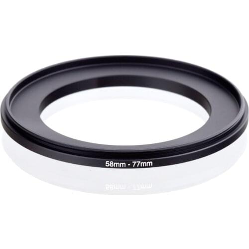 RISE(UK) 58mm-77mm 58mm to 77mm Male to Male Coupling Step Ring Adaptor 58-77 Dual Male