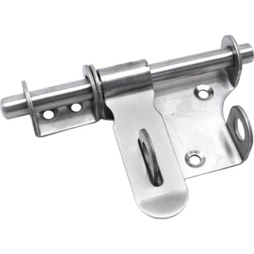 Stainless Steel Sliding Lock Door Security Guard Door Hardware Barrel Bolt_1