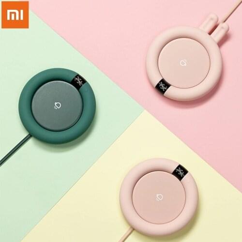 New Xiaomi 3life Coffee Speed Heater Digital Display Intelligent Setting Temperature Insulation Cup Suitable Heating Coaster