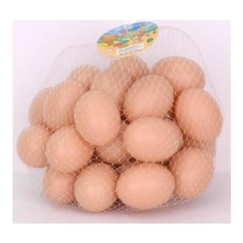 Super Plastic Egg (Brown,Hollow,20 Pieces), Magic Trick,Accessories,Classic,Fun,illusions,Stage,Close Up,Gimmick,Egg Appearing