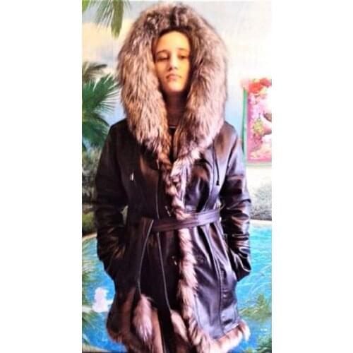 Tne Russian Lion Women's Jackets With Fur