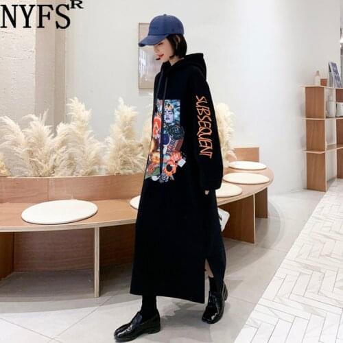 NYFS 2021 New Korean Fashion Loose Woman Dress Vestidos Robe Elbise Fashion Cotton Comfort Summer Dress