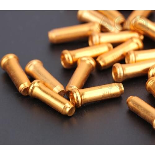 20Pcs Bicycle Mountain Bike Brake Core End Cap Cable Aluminum Cover Gear Bicycle Parts Bicycle Equipment Bicycle Accessories