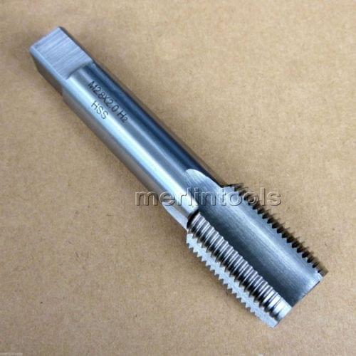 28mm x 2 Metric HSS Right hand Tap M28 x 2.0mm Pitch