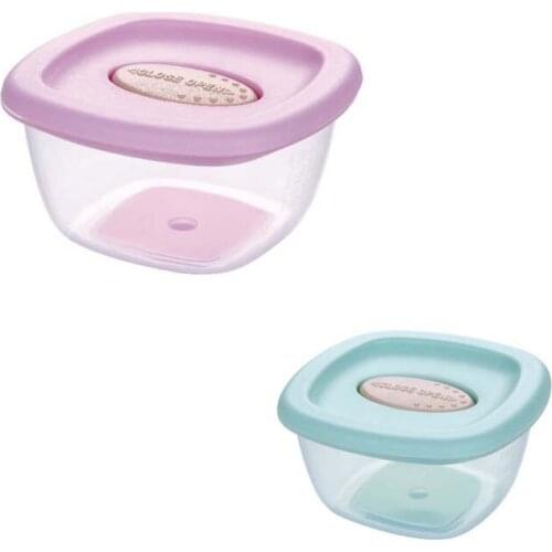 4PCS 120ml Baby Food Storage Set Cup Breast Milk Fruit Juice Storage Seal Preservation Cups Box Breast Milk Storage Fresh Cups