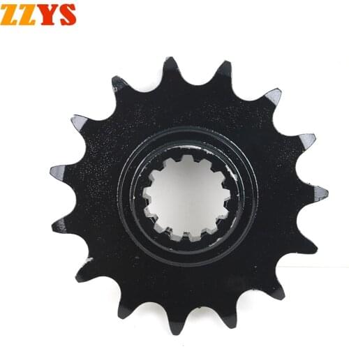 520 15T Front Sprocket Gear Staring Wheels For Kawasaki Z750 Z750R Z750S ZR750 Z800 ZR800 Sugomi Black Edition ABS Z ZR 750 800