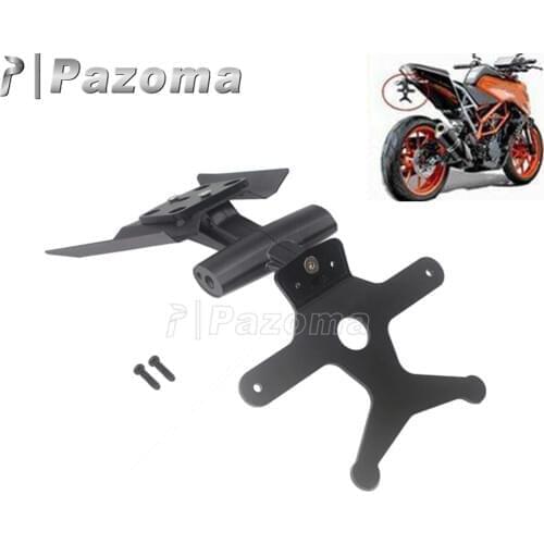 Aluminum Motorcycle Tail Tidy Fender Eliminator Bracket For Supermoto 390 125 250 2017-2019 Motorbike License Plate Holder