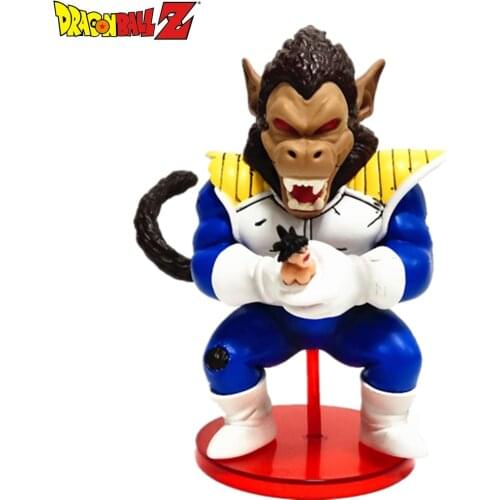Anime Dragon Ball Z Vegeta Ape VS Son Goku PVC Action Figures Statue 160mm Dragon Ball Super Goku Vegeta Toys