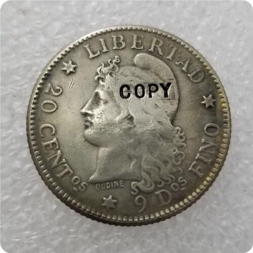 ARGENTINA 1881 20 CENTAVOS COPY commemorative coins-replica coins medal coins collectibles