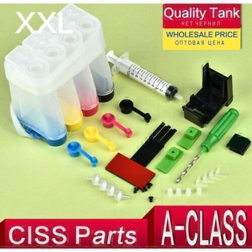 BIG Ciss Ink Tank For HP D1550 D1555 3910 3920 3930 Deskjet Printer Ink Cartridge 21XL Continuous Ink Supply System