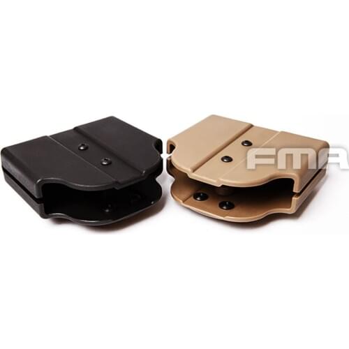 FMA Double Magazine Case Pouch Belt Model BK TB1239-BK/DE Free Shipping