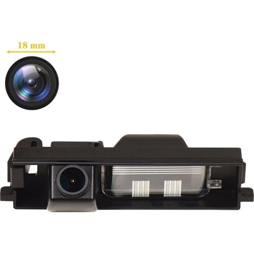 Freezzmi HD Car Rear View Reverse Camera Plate Light for Toyota Rav4 Mk3 2001 - 2011 Facelift Models Night Vision Waterproof