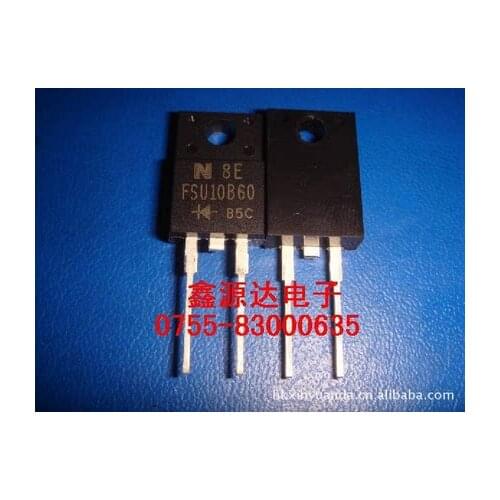 FSU10B60 MBR3090CT MBR3090 MC7815CT STP16NE06 P16NE06 2N6292 2SA1329-Y 2SA1329