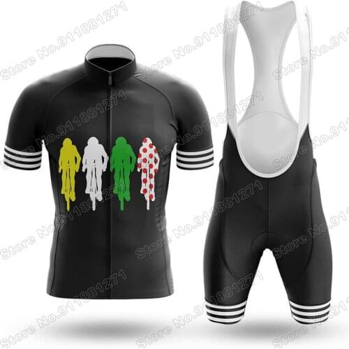 Colorouge Cyclists Mens New Cycling Jersey Set Summer Bicycle Clothing Road Bike Shirts Suit Bicycle Bib Shorts MTB Ropa Maillot