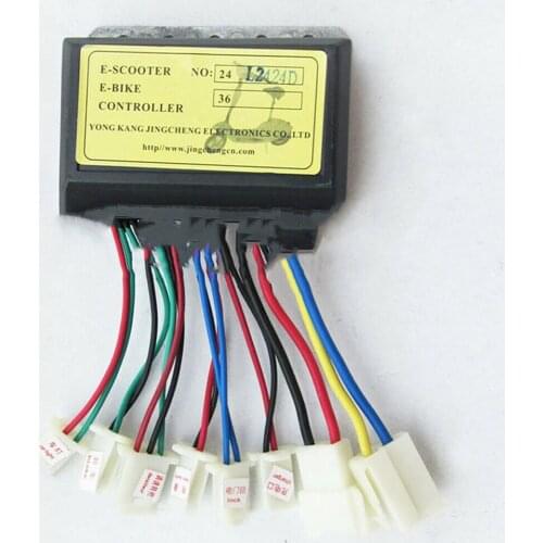 24V 250W Brush Controller Replacement Motor Controller for Electric Scooter Repair Accessories