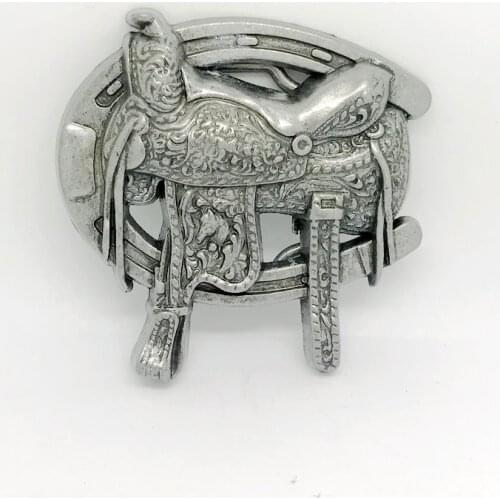 Cowboy boots belt buckle zinc alloy high-end mens classic belt buckle for 4.0
