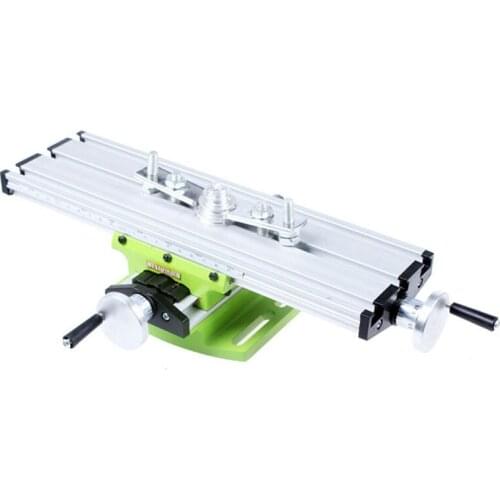 Multifunction 2 Axis Milling Compound Working Table Cross Sliding Bench Drill Vise Fixture Adjustment Worktable High Precision