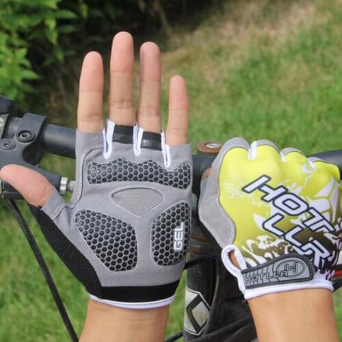 Non-slip cycling gloves Short half-finger cycling gloves breathable outdoor sports gloves for men and women mountain biking