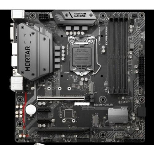 New MSI B360M MORTAR Desktop Motherboard DDR4 LGA 1151 64GB USB2.0 USB3.1 B360 motherboard free shipping