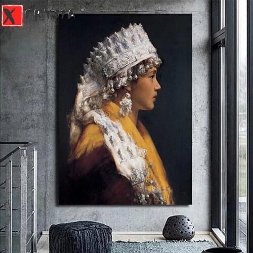 Full Square Diamond Painting Profile woman portrait art Mosaic Needlework Picture Rhinestones Diamond Embroidery Sale Home Decor