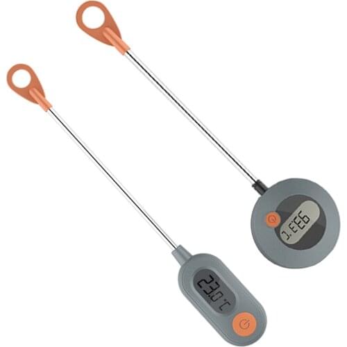 Portable Probe Digital Instant Read Thermometer for Food Hand Drip Coffee Garnishing Milk Frothing -20-250°C