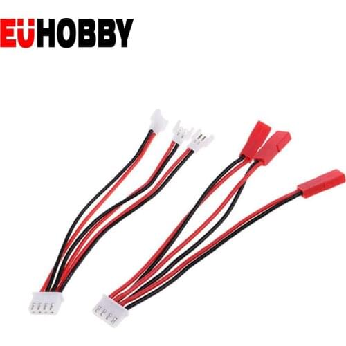 RC Quadcopter XH 2S to 51005 Female Head + JST Female Head Line Li-po Battery Charging Adapter Cable Wire for MJX B3