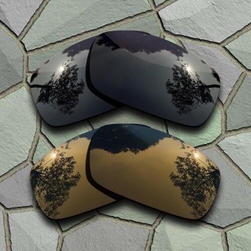 Grey Black&Bronze Copper Sunglasses Polarized Replacement Lenses for Oakley X Squared