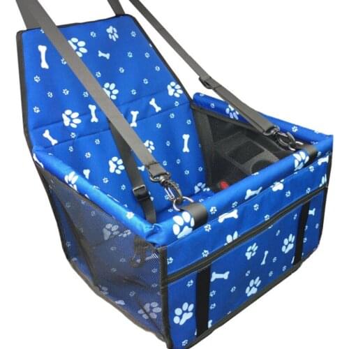 Pet Car Seat Bag Double Thick Travel Accessories Mesh Hanging Bags Folding Pet Supplies Waterproof Dog Mat Blanket Safety