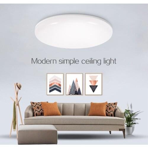 Ultra Thin LED Ceiling light lamp 15W 20W 30W 50 AC 220V Surface Mount Flush lampada LED Panel Light for Bedroom Living Room