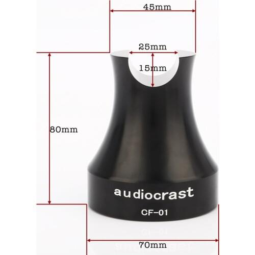 Audiocrast CF-01 Booster Power/speaker Cable Riser and cable Stabilizer cable holder crimp Cable Supporter cable feet