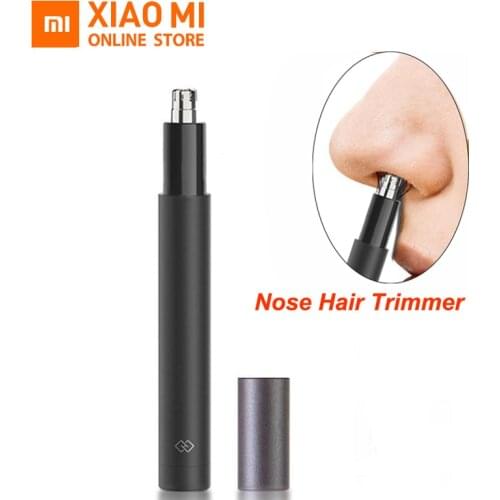 Xiaomi Mini Electric Nose Hair Trimmer HN1 Sharp Blade Body Wash Portable Minimalist Design Waterproof Safe For Family Daily Use