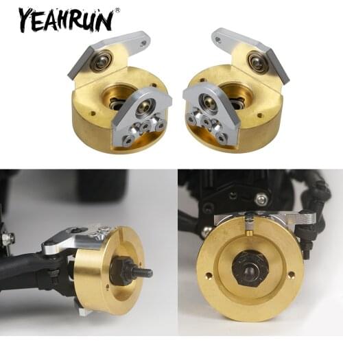 YEAHRUN 1/2Pair Heavy Duty Internal Beadlock Wheel Weight For Axial Wraith 90018 1/10 RC Crawler