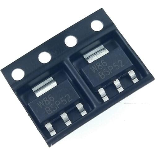 20pcs/lot new BSP52 BSP62 Darlington transistor SOT-223 in stock