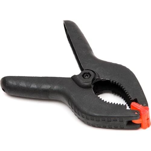 4PCS 2 Inches Plastic Spring Clamps Woodworking Clamp Clip Hard DIY Grip Clips For Photo Backdrop Paper