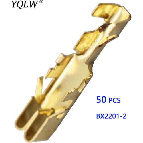 100 PCS 2 series car fuse box terminal 2.0 vehicle instrument plug spring terminal block BX2201-2