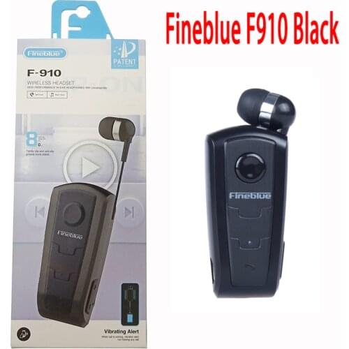 Fineblue F910 Portable Business Fashion Wireless Bluetooth Earphone Headset In-Ear