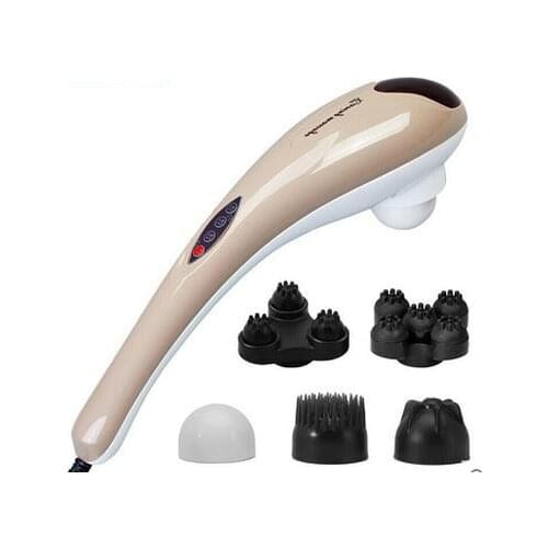 Dolphin massage device neck cervical vertebra hammer full-body massage stick electric multifunctional massage